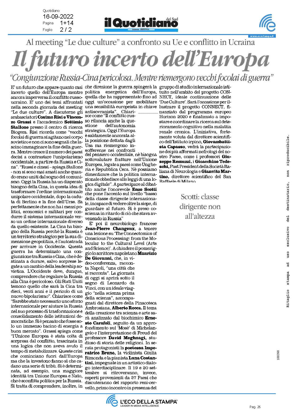 Il futuro incerto dell'Europa